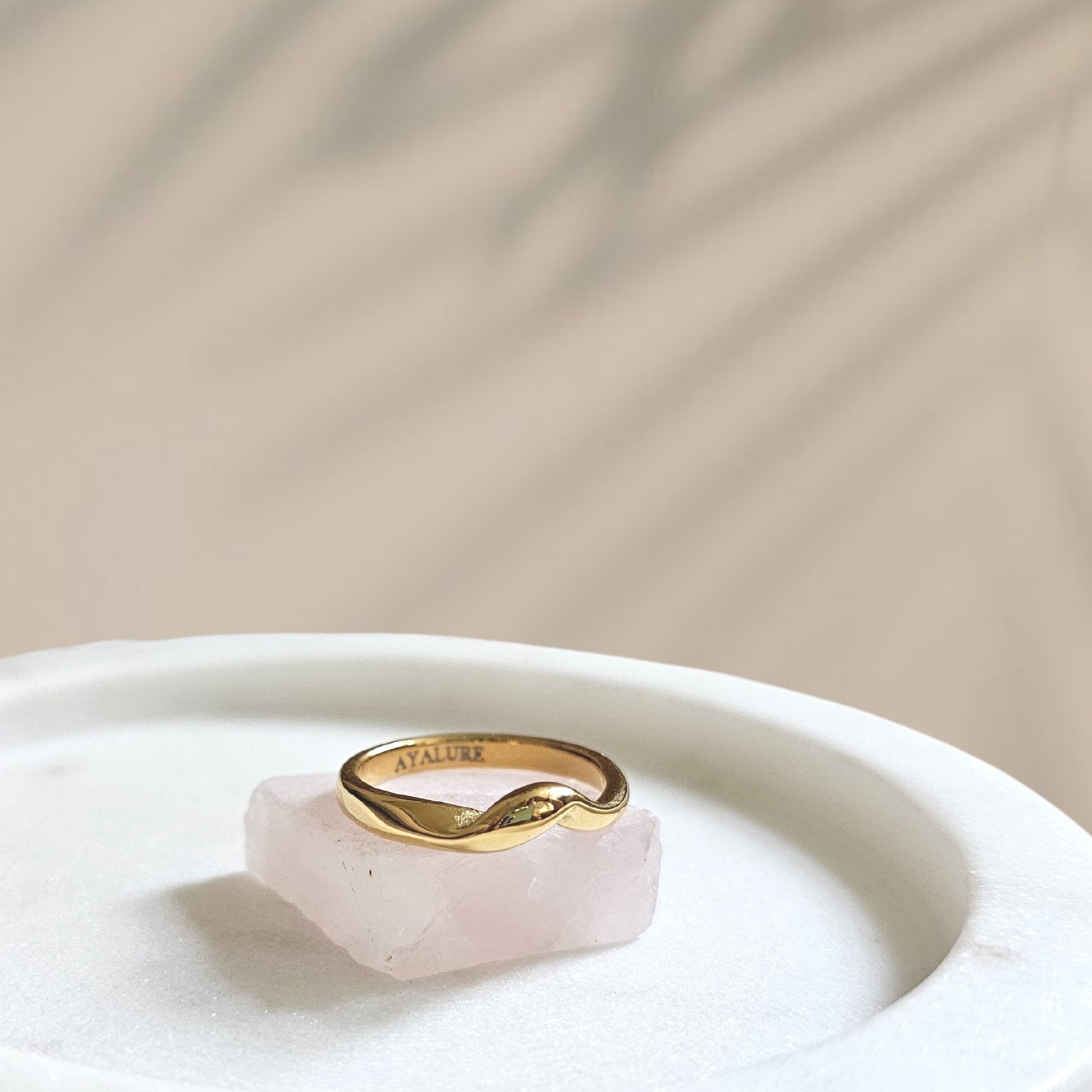 Sturdy Gold Wedding Band