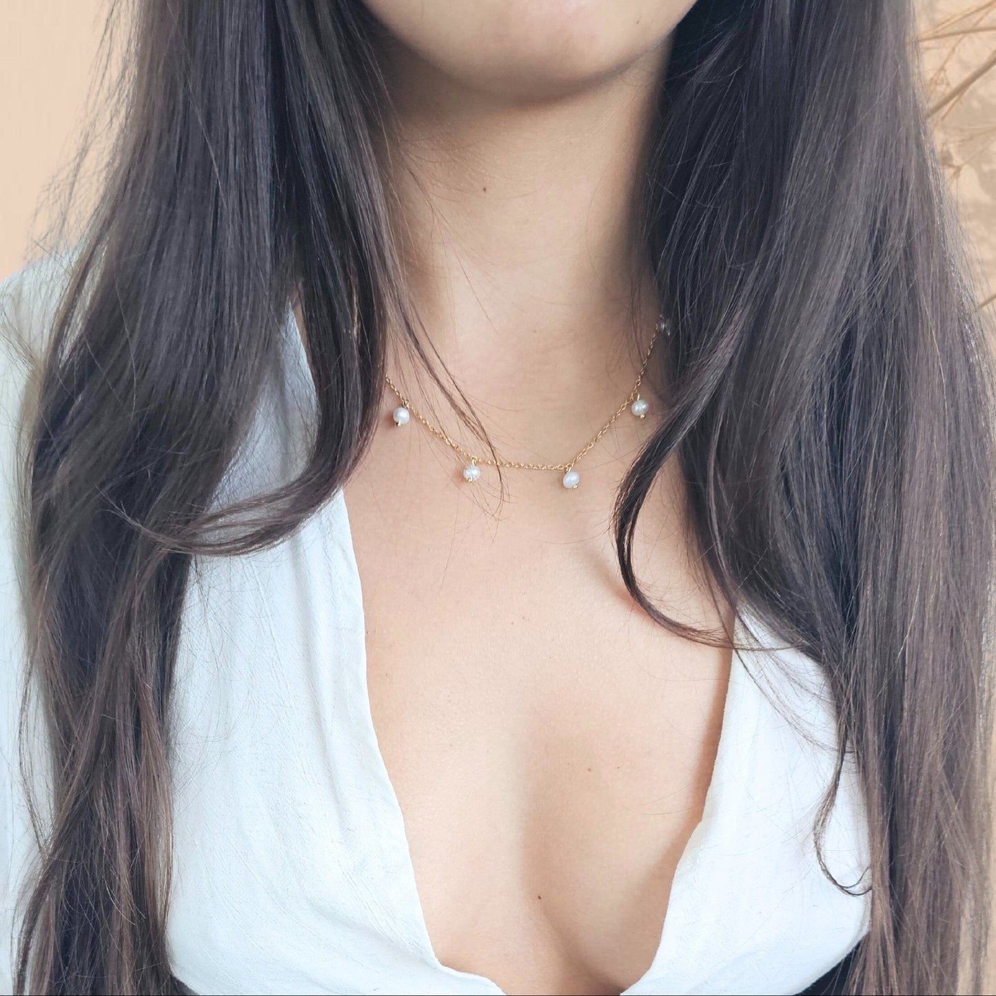 Perla Bianca Necklace - Ayalure