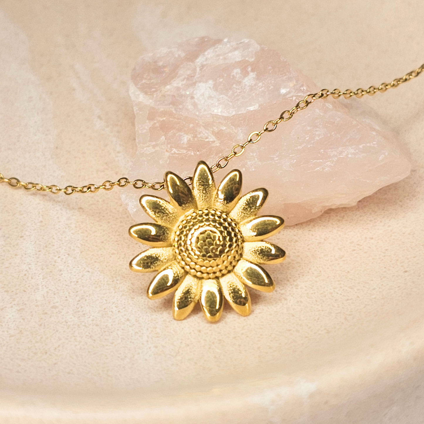 Sunflower Necklace