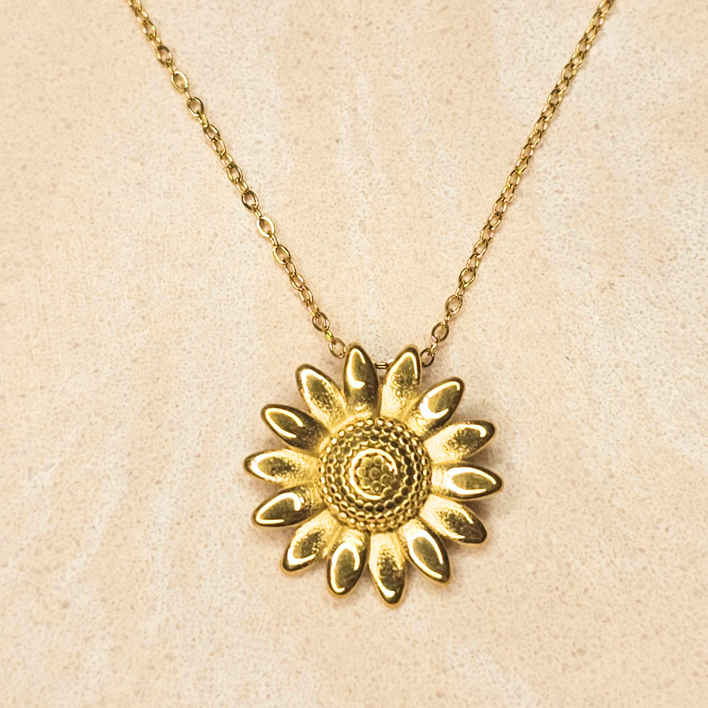 Sunflower Necklace