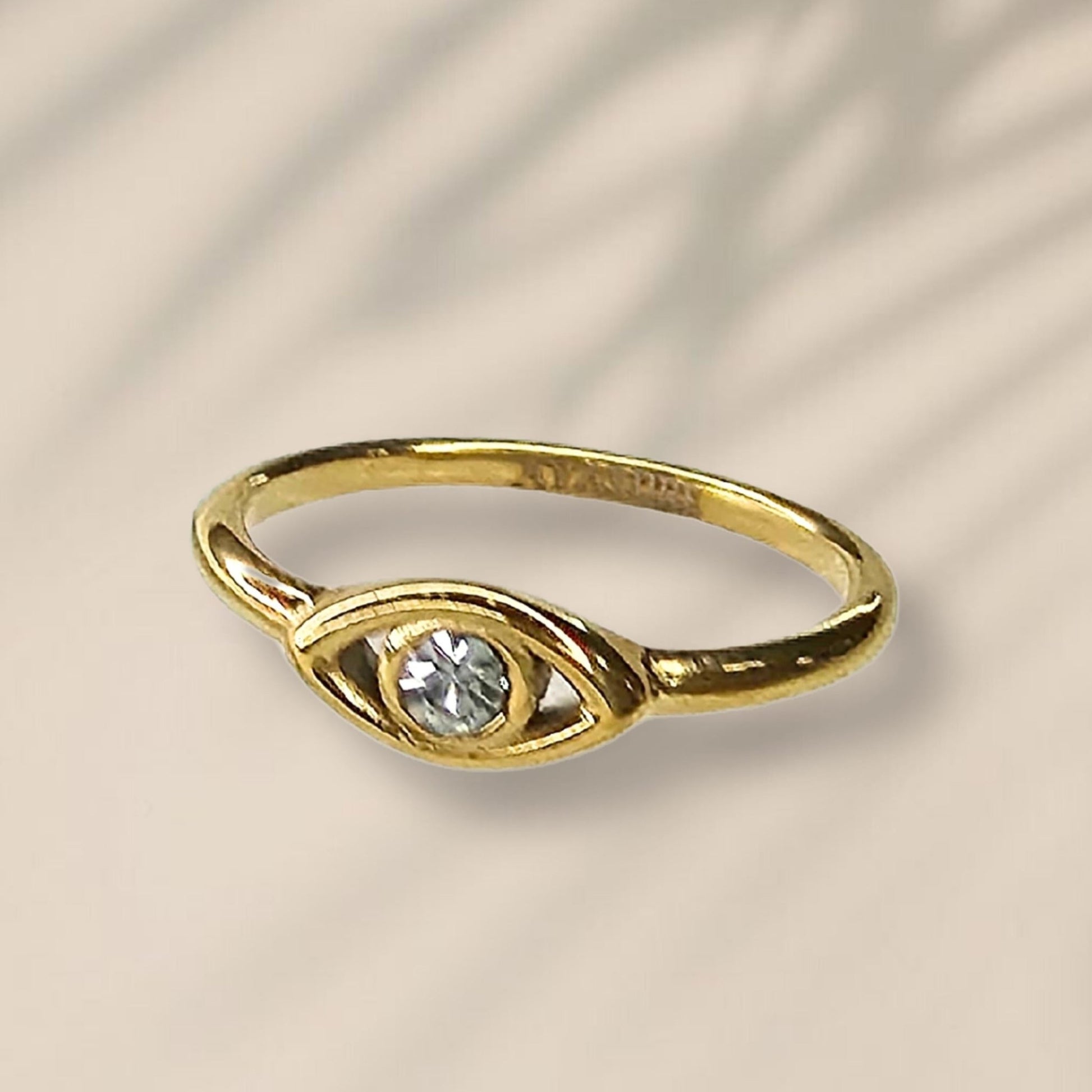 Devil Eye Gold Ring - Ayalure