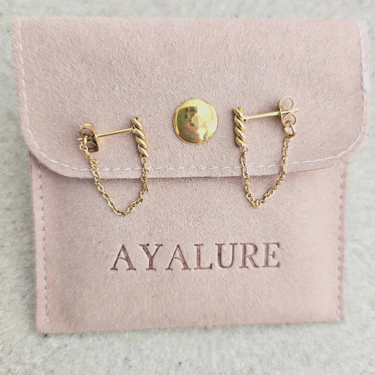 Larna Chain Earrings - Ayalure