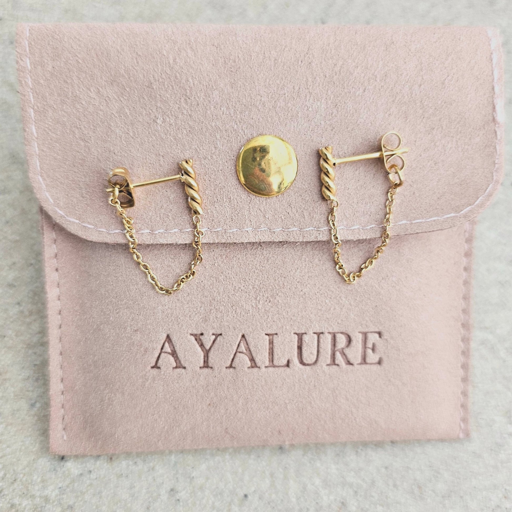 Larna Chain Earrings - Ayalure