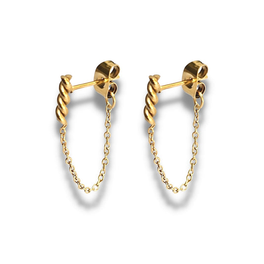Larna Chain Earrings - Ayalure